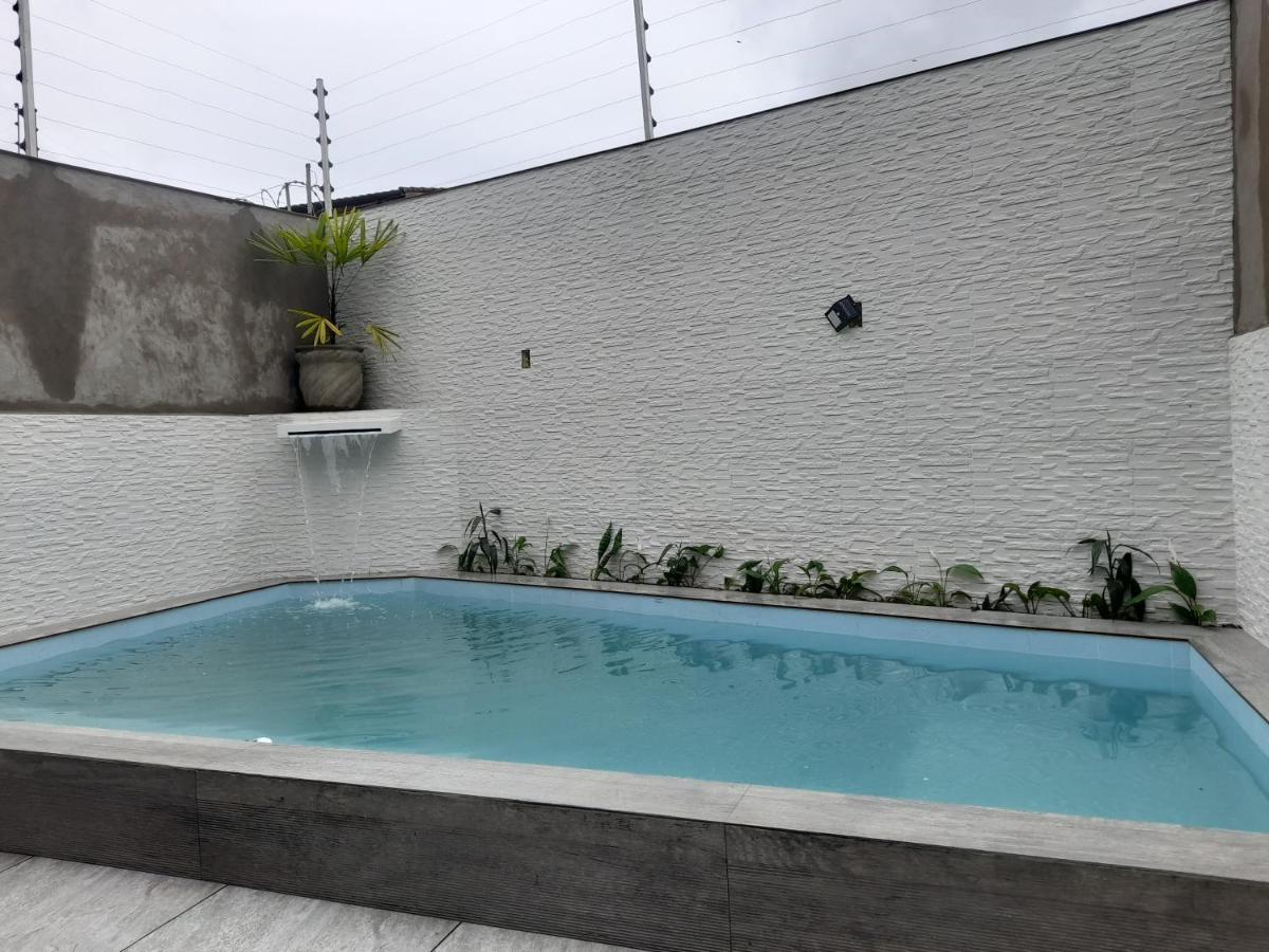 Casa De Praia Com Piscina Ітанняен Екстер'єр фото